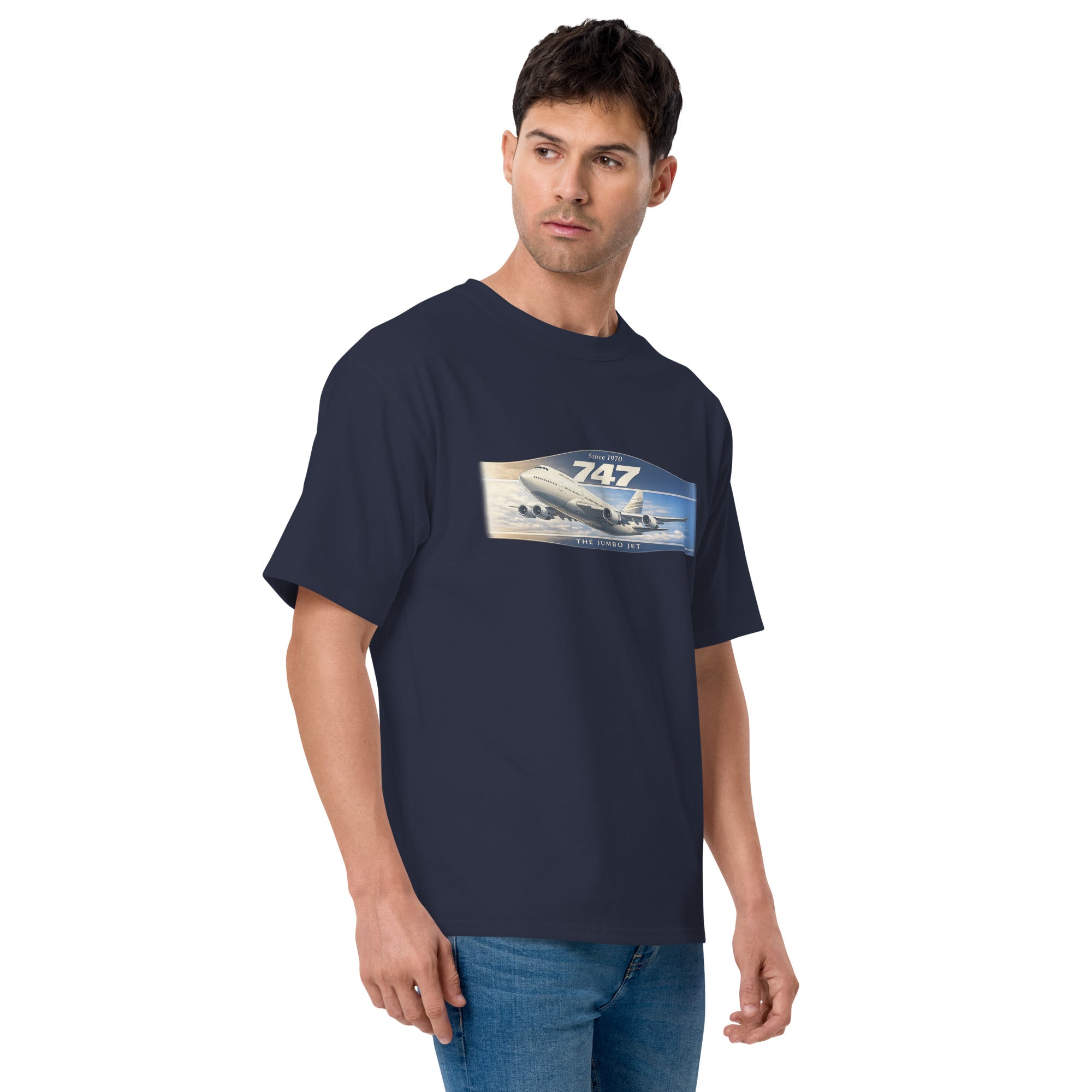 747 Jumbo Jet T-shirt-5
